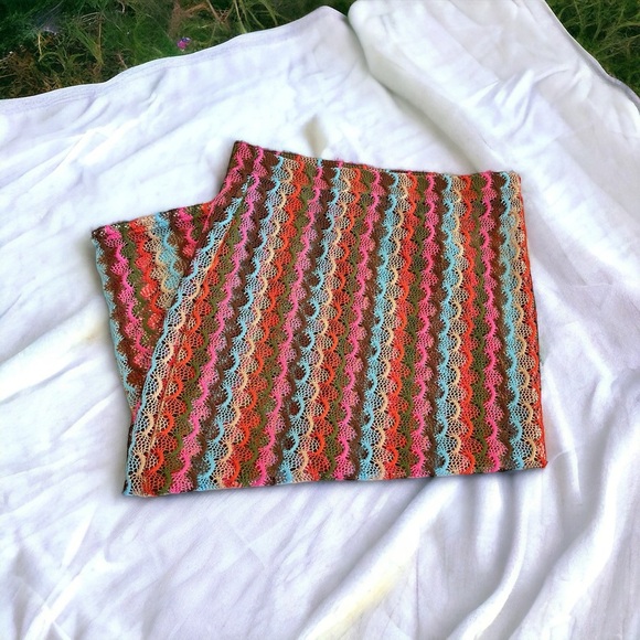 Sheer skirt. Trending. Colorful. Screams summer!! - Picture 2 of 15